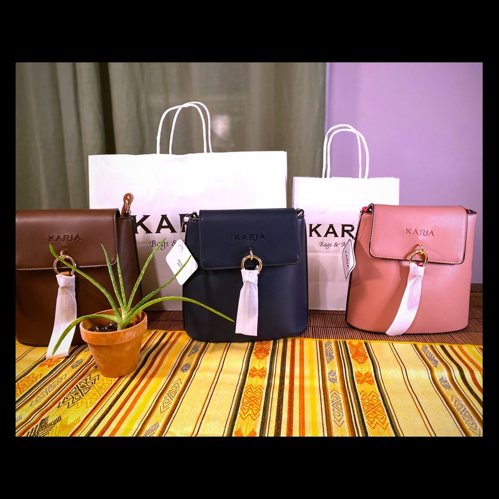 Karia collection cross body bag.